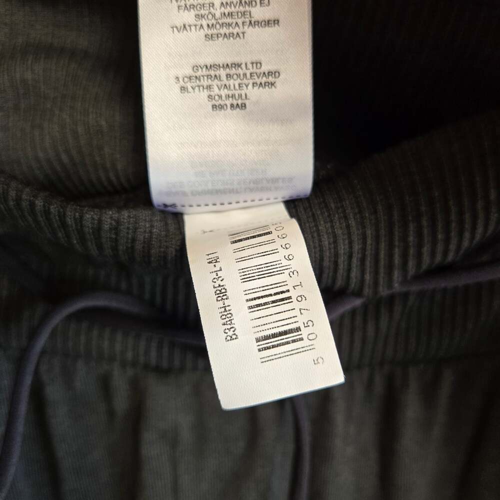 Gymshark Vital Seamless 2.0 Jogger Pant Black L Athleisure Workout Pant Gym - Picture 5 of 7